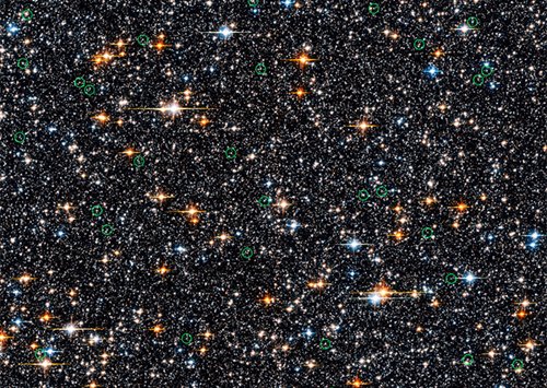 Stragglers В центре нашей галактики обнаружены звезды редкого класса