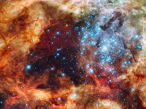 628532main_image_2193_946-710 «Хаббл» сфотографировал огромную область звездообразования