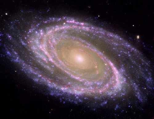 1-21 Обнаружена самая ранняя спиральная галактика