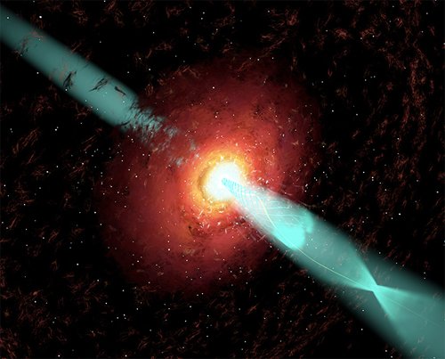 Lacertae Астрономы обнаружили один из самых удаленных блазаров
