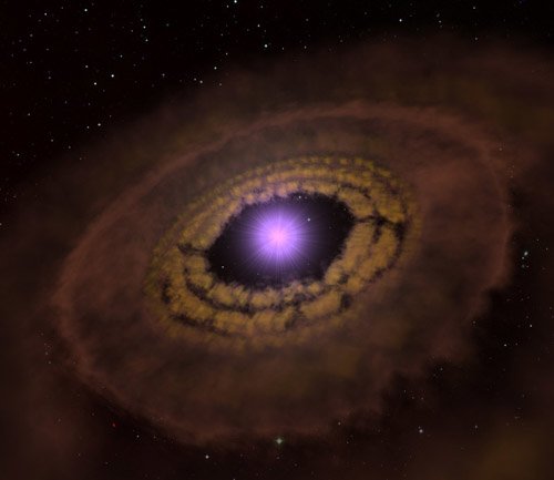 1-011 Планетные системы могут образоваться и у старой звезды