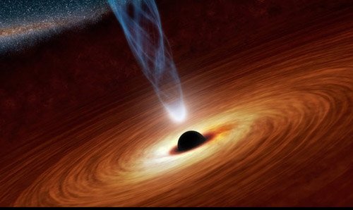 впервые измеряна скорость вращения чёрной дыры