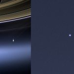 «Кассини» снял Землю через кольца Сатурна